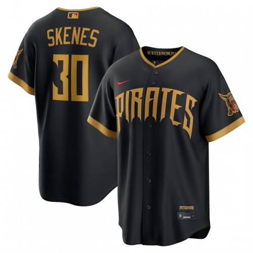 Paul Skenes Pittsburgh Pirates Nike 2026 City Connect Stadium Jersey - Black Paul Skenes Pittsburgh Pirates Nike 2026 City Connect Stadium Jersey - Black