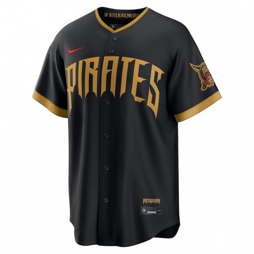 Paul Skenes Pittsburgh Pirates Nike 2026 City Connect Stadium Jersey - Black Paul Skenes Pittsburgh Pirates Nike 2026 City Connect Stadium Jersey - Black
