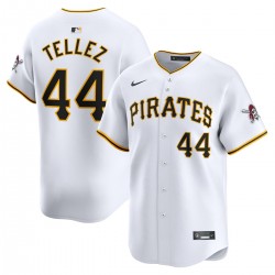 Rowdy Tellez Pittsburgh Pirates Nike Home Limited Player Jersey – White Rowdy Tellez Pittsburgh Pirates Nike Home Limited Player Jersey – White