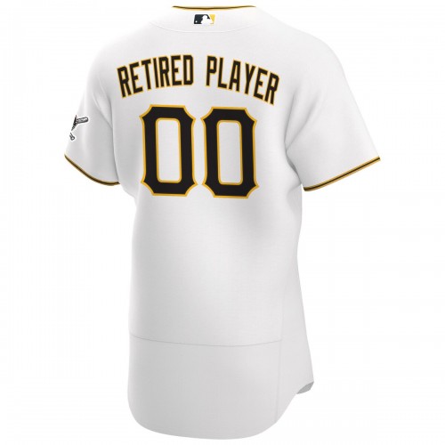 Pittsburgh Pirates Nike Home Custom Pick-A-Player Retired Roster Authentic Jersey - White