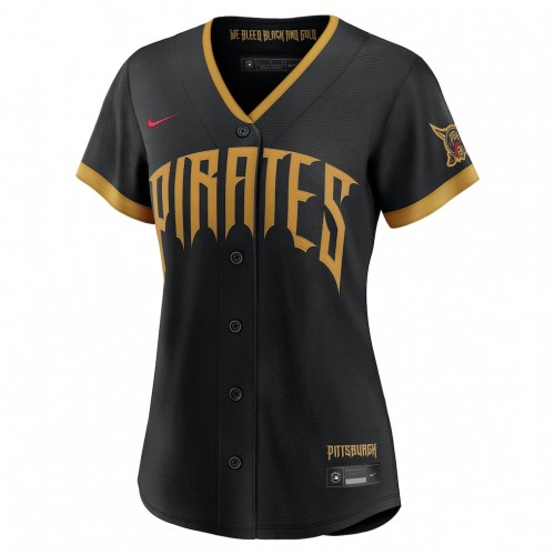 Paul Skenes Pittsburgh Pirates Nike Women's 2026 City Connect Stadium Jersey - Black Paul Skenes Pittsburgh Pirates Nike Women's 2026 City Connect Stadium Jersey - Black