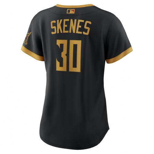 Paul Skenes Pittsburgh Pirates Nike Women's 2026 City Connect Stadium Jersey - Black Paul Skenes Pittsburgh Pirates Nike Women's 2026 City Connect Stadium Jersey - Black