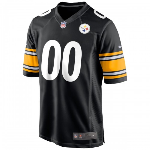 Pittsburgh Steelers Nike Custom Game Jersey - Black