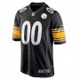 Pittsburgh Steelers Nike Game Custom Player Jersey - Black