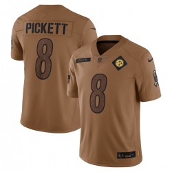 Kenny Pickett Pittsburgh Steelers Nike 2023 Salute To Service Limited Jersey - Brown Kenny Pickett Pittsburgh Steelers Nike 2023 Salute To Service Limited Jersey - Brown