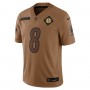 Kenny Pickett Pittsburgh Steelers Nike 2023 Salute To Service Limited Jersey - Brown