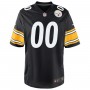 Pittsburgh Steelers Nike Youth Custom Game Jersey - Black