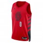 Damian Lillard Portland Trail Blazers Jordan Brand 2022/23 Statement Edition Swingman Jersey - Red