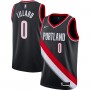 Damian Lillard Portland Trail Blazers Nike 2020/21 Swingman Jersey Black - Icon Edition