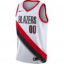 Portland Trail Blazers Nike 2020/21 Swingman Custom Jersey - Association Edition - White