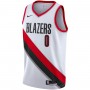 Damian Lillard Portland Trail Blazers Nike 2020/21 Swingman Player Jersey - Association Edition - White