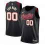 Portland Trail Blazers Nike Unisex 2023/24 Custom Swingman Jersey - Black - City Edition
