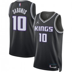 Domantas Sabonis Sacramento Kings Jordan Brand 2022/23 Statement Edition Swingman Jersey - Black Domantas Sabonis Sacramento Kings Jordan Brand 2022/23 Statement Edition Swingman Jersey - Black
