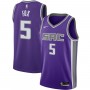 De'Aaron Fox Sacramento Kings Nike 2020/21 Swingman Jersey - Purple - Icon Edition