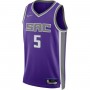 De'Aaron Fox Sacramento Kings Nike 2021/22 Diamond Swingman Jersey - Icon Edition - Purple