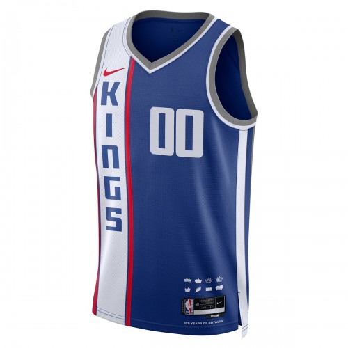 Sacramento Kings Nike Unisex 2023/24 Custom Swingman Jersey - Blue - City Edition