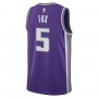 De'Aaron Fox Sacramento Kings Nike Unisex 2022/23 Swingman Jersey - Icon Edition - Purple