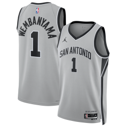 Victor Wembanyama San Antonio Spurs Jordan Brand Unisex  Swingman Jersey - Statement Edition - Silver