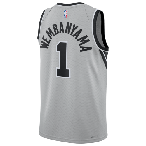 Victor Wembanyama San Antonio Spurs Jordan Brand Unisex Swingman Jersey - Statement Edition - Silver Victor Wembanyama San Antonio Spurs Jordan Brand Unisex Swingman Jersey - Statement Edition - Silver