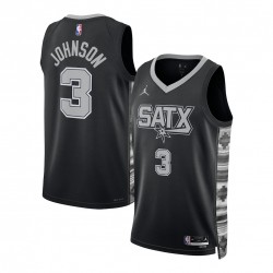 Keldon Johnson San Antonio Spurs Jordan Brand Unisex Swingman Jersey - Statement Edition - Black Keldon Johnson San Antonio Spurs Jordan Brand Unisex Swingman Jersey - Statement Edition - Black