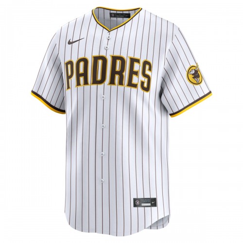 Enyel De Los Santos San Diego Padres Nike Home Limited Player Jersey – White