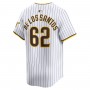 Enyel De Los Santos San Diego Padres Nike Home Limited Player Jersey – White