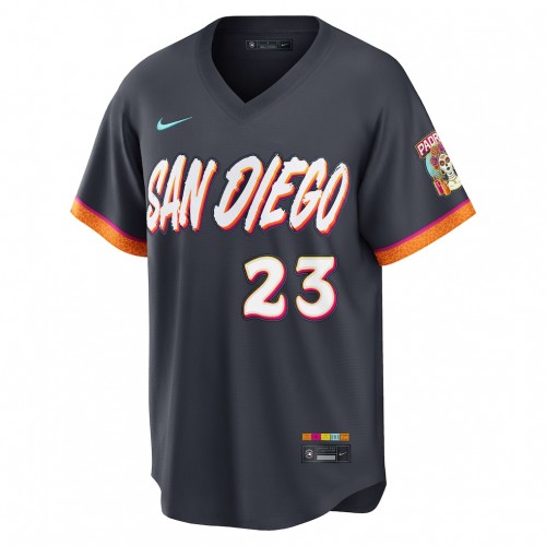 Fernando Tatis Jr. San Diego Padres Nike 2026 City Connect Stadium Jersey - Obsidian Fernando Tatis Jr. San Diego Padres Nike 2026 City Connect Stadium Jersey - Obsidian
