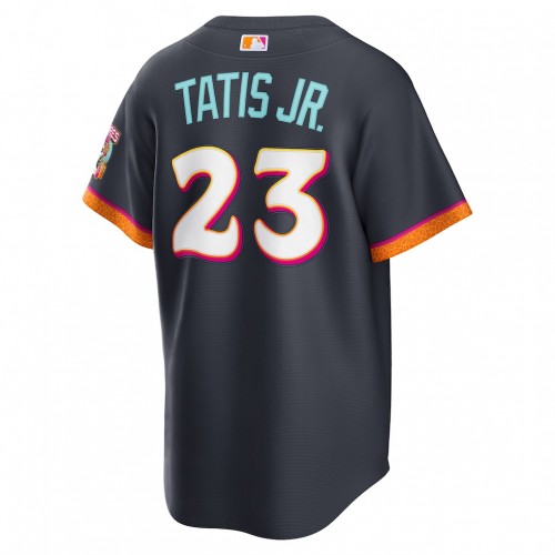 Fernando Tatis Jr. San Diego Padres Nike 2026 City Connect Stadium Jersey - Obsidian Fernando Tatis Jr. San Diego Padres Nike 2026 City Connect Stadium Jersey - Obsidian
