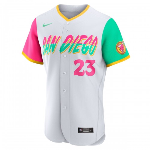 Fernando Tatis Jr. San Diego Padres Nike 2022 City Connect Authentic Player Jersey - White Fernando Tatis Jr. San Diego Padres Nike 2022 City Connect Authentic Player Jersey - White