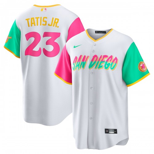 Fernando Tatis Jr. San Diego Padres Nike 2022 City Connect Replica Player Jersey - White