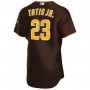 Fernando Tatís Jr. San Diego Padres Nike Road Authentic Player Jersey - Brown