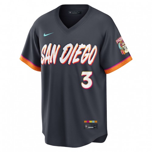 Jackson Merrill San Diego Padres Nike 2026 City Connect Stadium Jersey - Obsidian Jackson Merrill San Diego Padres Nike 2026 City Connect Stadium Jersey - Obsidian