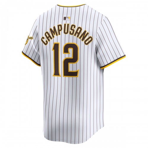 Luis Campusano San Diego Padres Nike Home Limited Player Jersey - White