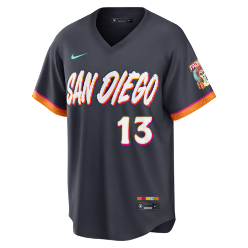 Manny Machado San Diego Padres Nike 2026 City Connect Stadium Jersey - Obsidian Manny Machado San Diego Padres Nike 2026 City Connect Stadium Jersey - Obsidian