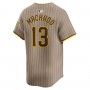 Manny Machado San Diego Padres Nike Alternate Limited Player Jersey – Tan