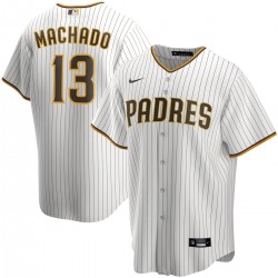 Manny Machado San Diego Padres Nike Alternate Replica Player Jersey - White Manny Machado San Diego Padres Nike Alternate Replica Player Jersey - White