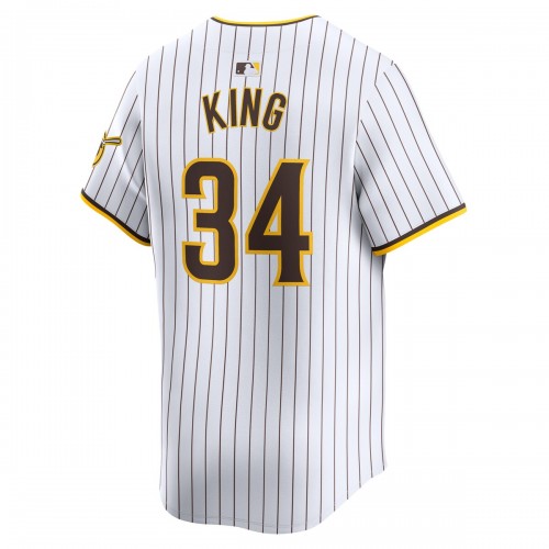 Michael King San Diego Padres Nike Home Limited Player Jersey - White