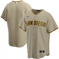 San Diego Padres Nike Alternate Replica Team Jersey - Tan San Diego Padres Nike Alternate Replica Team Jersey - Tan