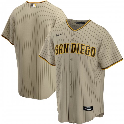 San Diego Padres Nike Alternate Replica Team Jersey - Tan