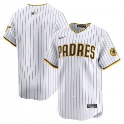 San Diego Padres Nike Home Limited Jersey - White San Diego Padres Nike Home Limited Jersey - White
