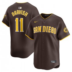 Yu Darvish San Diego Padres Nike Away Limited Player Jersey - Red Yu Darvish San Diego Padres Nike Away Limited Player Jersey - Red