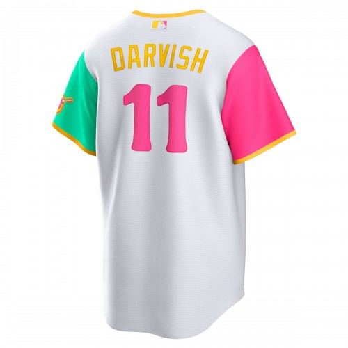 Yu Darvish San Diego Padres Nike 2022 City Connect Replica Player Jersey - White