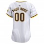 San Diego Padres Nike Women's Home Limited Custom Jersey - White