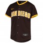 San Diego Padres Nike Youth Road Replica Team Jersey - Brown