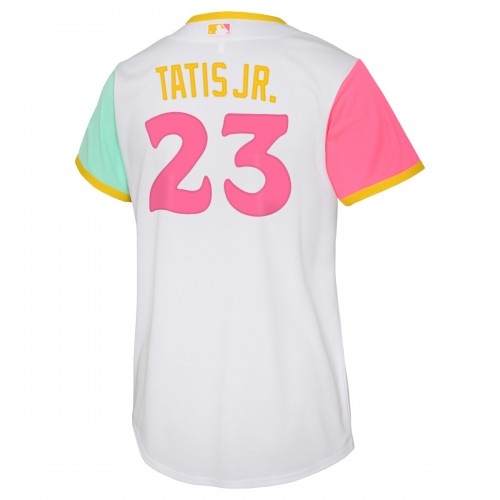 Fernando Tatis Jr. San Diego Padres Nike Youth 2022 City Connect Replica Player Jersey - White