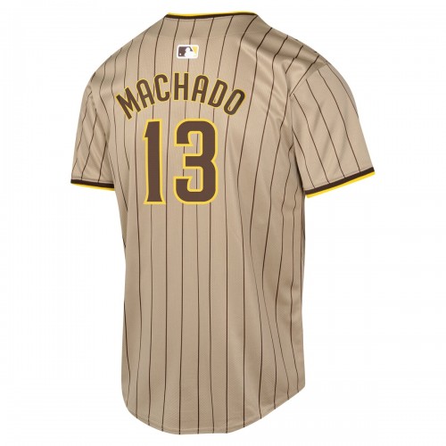 Manny Machado San Diego Padres Nike Youth Alternate Limited Player Jersey - Sand