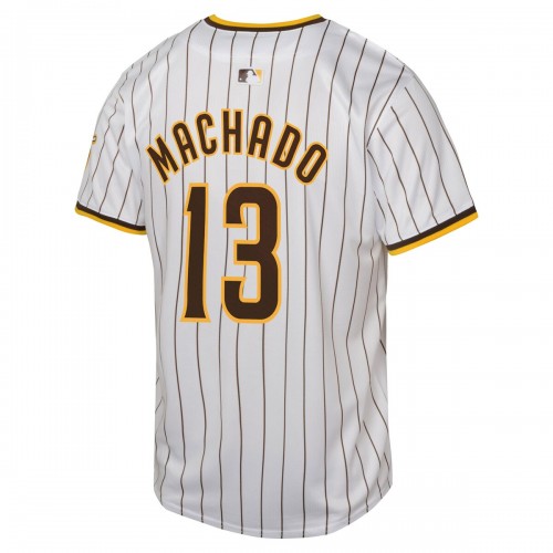 Manny Machado San Diego Padres Nike Youth Home Limited Player Jersey - White