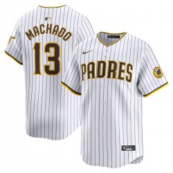 Manny Machado San Diego Padres Nike Youth Home Limited Player Jersey - White Manny Machado San Diego Padres Nike Youth Home Limited Player Jersey - White
