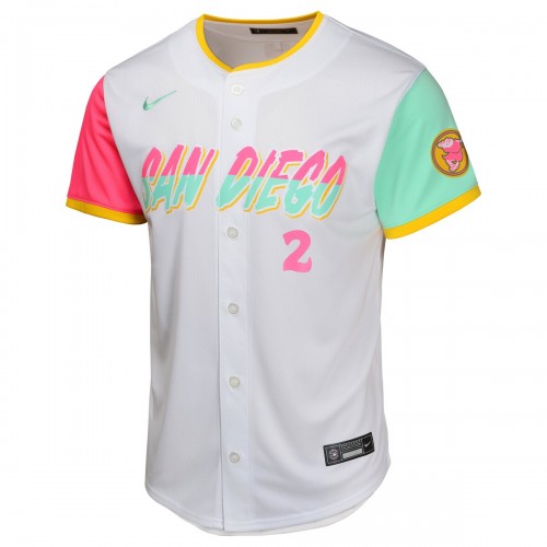 Xander Bogaerts San Diego Padres Nike Youth City Connect Limited Player Jersey - White