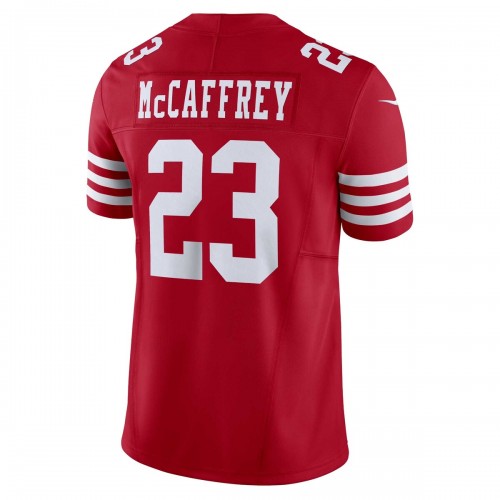 Christian McCaffrey San Francisco 49ers Nike Vapor F.U.S.E. Limited Jersey - Scarlet